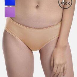 Women Pack of 3 Seamless Hipster Panties-image-45
