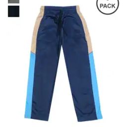 Boys Pack of 3 High-Rise Straight Track Pants-image-110