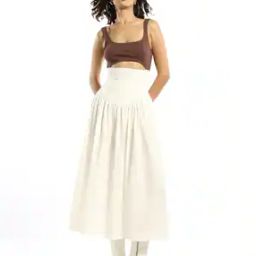 Corset Waist Jersey Bodice Midi Dress-image-39