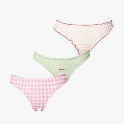 3-Pack Mesh Scrunch Thongs-image-46
