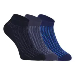 hebtroco Pack Of 3 Men Ankle-Length Socks-picture-37