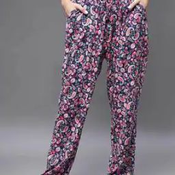 Paisley Print Pyjamas with Drawstring Waist-picture-36