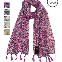 Women Pack of 6 Printed Stoles-image-97