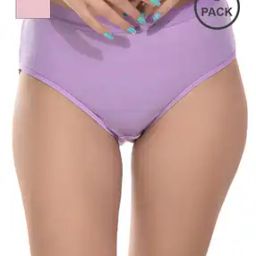 Women Pack of 2 Hipster with Elasticated Waist-picture-16