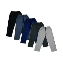 Boys Pack of 5 Solid Track Pants for Boys-47