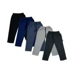 Boys Pack of 5 Solid Track Pants for Boys-17
