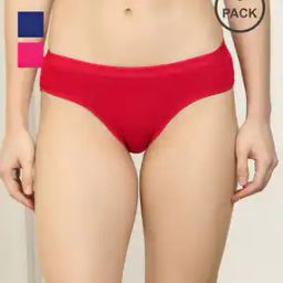 Women Pack of 3 Low-Rise Hipster Panties-image-63