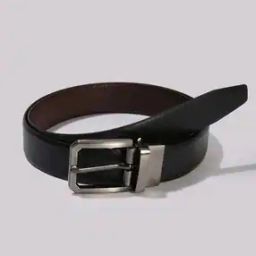 Men Croc-Embossed Leather Belt with Buckle Closure-52