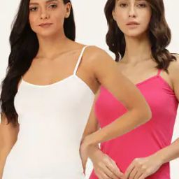 Pack of 2 Solid Camisoles-43