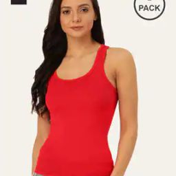 Pack of 2 Solid Camisoles-44