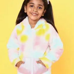 Girls Tie & Dye Zip-Front Jacket-image-24