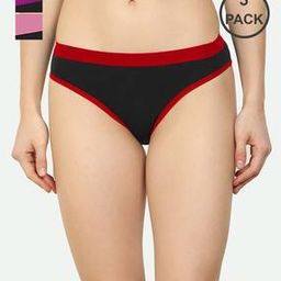 Women Pack of 3 Hipster Panties-picture-49