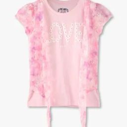 Girls Graphic Print Relaxed Fit Top-image-14
