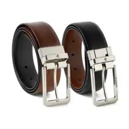 Men Leather Reversible Belt-image-18