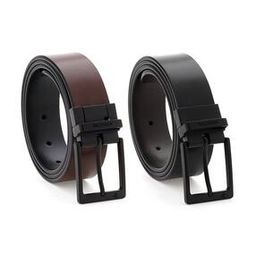 Men Leather Reversible Belt-image-77