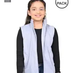 Girls Pack of 2 Zip-Front Jackets with Insert Pockets-image-77