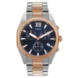 Men TWEG296SMU08 Chronograph Wrist Watch with Push-Button Clasp-image-28