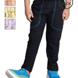 Pack of 4 Boys Printed Fitted Track Pants-picture-34