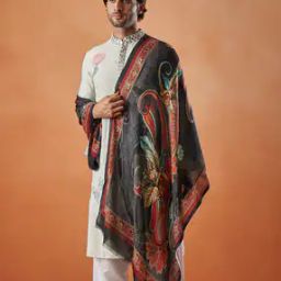 Men Floral Stole-image-99