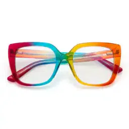 OPTL002-C3 UV Protected Cat Eyes with Full-Rim Frames-46