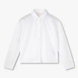 Girls Schiffli Embroidered Regular Fit Shirt-image-32