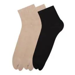 Pack of 3 Ankle Length Solid Socks-image-44