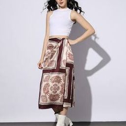 Printed Midi Skirt-image-63