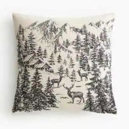 h&m Graphic Print Cotton Cushion Cover-picture-16