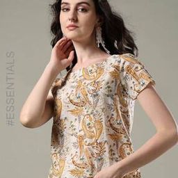 Women Paisley Print Relaxed Fit Top-picture-49