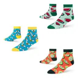 Men Pack of 3 Printed Ankle-Length Socks-image-68