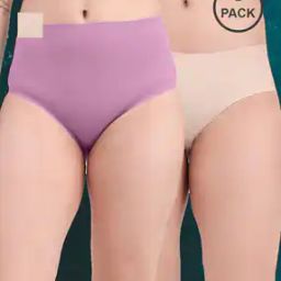 Women Pack of 2 Seamless Briefs-image-10