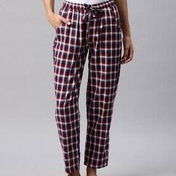 Women Checked Regular Fit Pyjamas-image-71