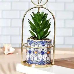 Artificial Plant with Ceramic Planter-image-19