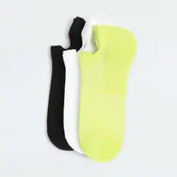 Men Pack of 3 Striped No-Show Socks-25