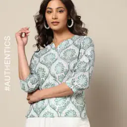 Sanganer Handblock Print Cotton Top-image-59