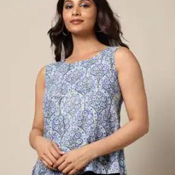 Sanganer Handblock Print Cotton Top-image-39