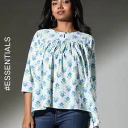 Women Floral Print Relaxed Fit Tunic-image-25