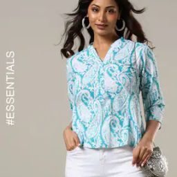 Women Paisley Print Regular Fit Top-image-15