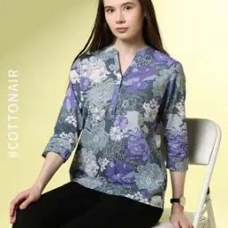 Women Floral Print Relaxed Fit Top-image-34