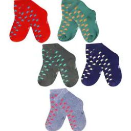 Boys Pack of Cotton 5 Socks-image-131