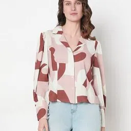 vero moda Women Printed Regular Fit Shirt-picture-22