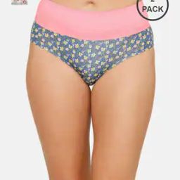 Floral  High waist Hipsters-picture-11