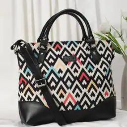 Women Geometric Print Shoulder Bag-image-22