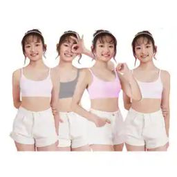 Women Pack of 4 Round-Neck Slips-image-60