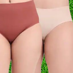 Pack of 2 Women Briefs with Elasticated Waist-image-97