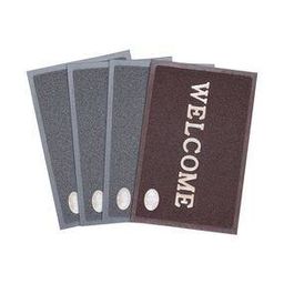 Pack Of 4 Anti-Slip Welcome Print Grass Door Mats-30