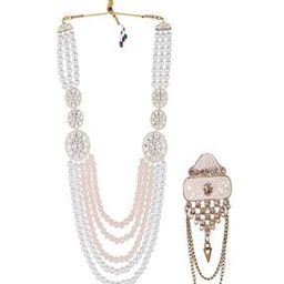 Men Ethnic Multi Stone Chain-image-45