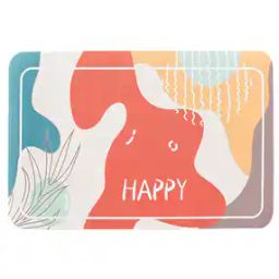 Printed Rectangular Door Mat-20