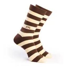 Striped Mid-Calf Length Socks-image-93