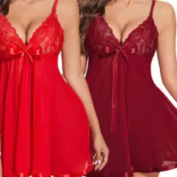 Women Lace Babydoll-image-18